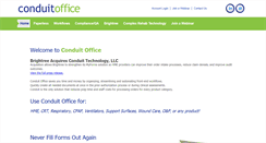 Desktop Screenshot of conduitoffice.com